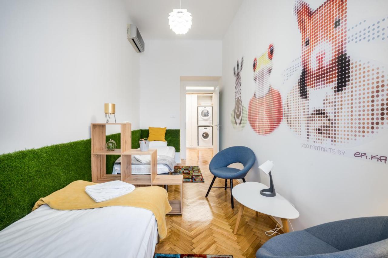 Bpr Stylish Vagabond Apartment With Ac Budapest Exteriör bild